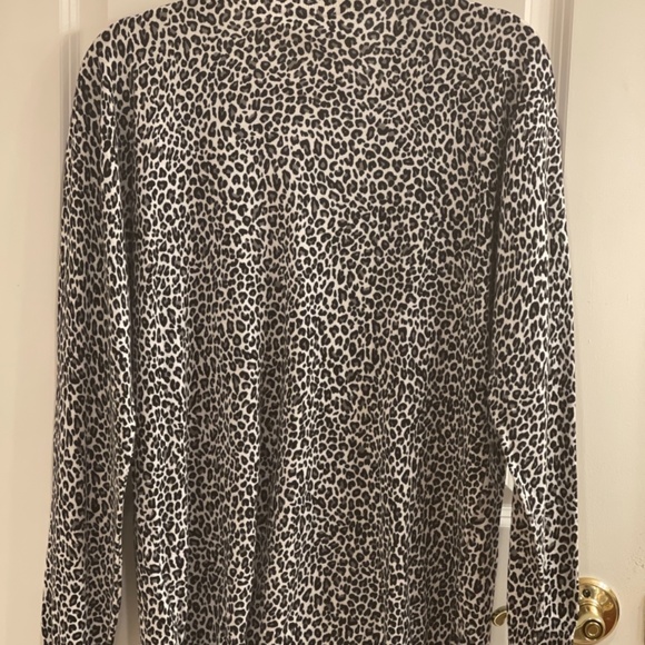 MICHAEL KORS leopard print top size L - Picture 3 of 6